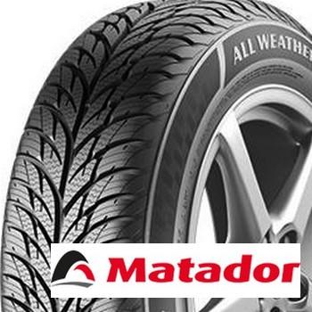Pneumatiky MATADOR mp62 all weather evo 195/55 R16 87H TL M+S 3PMSF, celoroční pneu, osobní a SUV